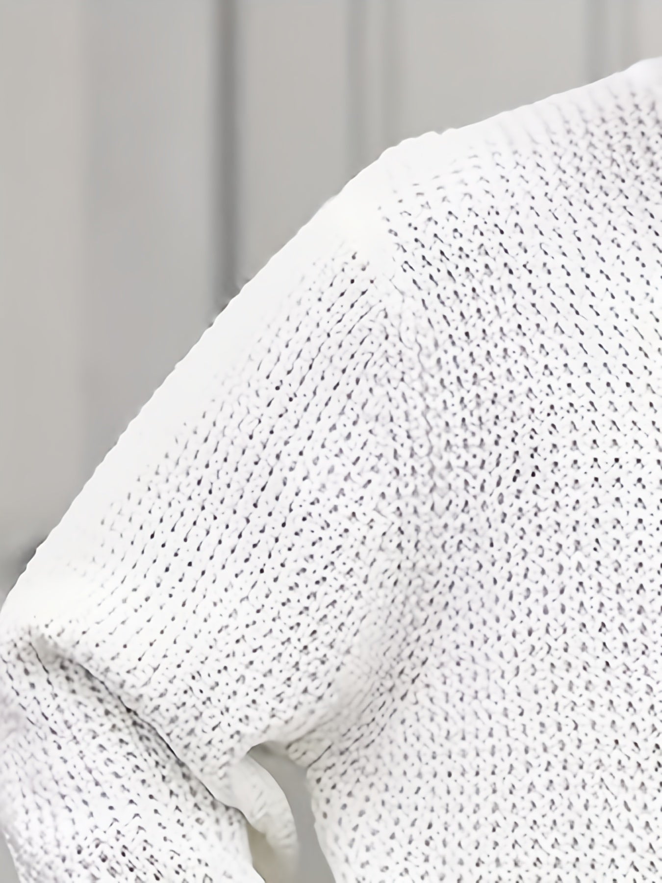 Men's Crew Neck Knitted Sweater