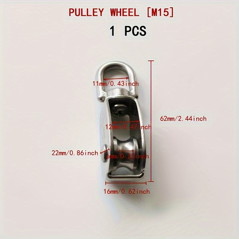 Wire Rope Pulley U-shaped M25 Load Bearing 1