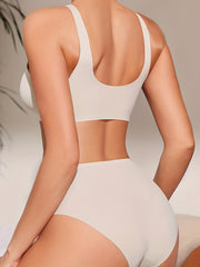 Seamless Bra & Panties Set Women's Lingerie