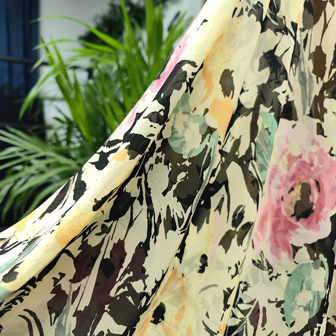 Chiffon Fabric DIY Clothes Pants Dress Fabric 1yd Cut Size