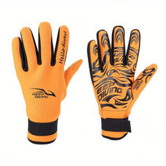 Neoprene Water Sports Gloves Non Slip Warm Five Finger