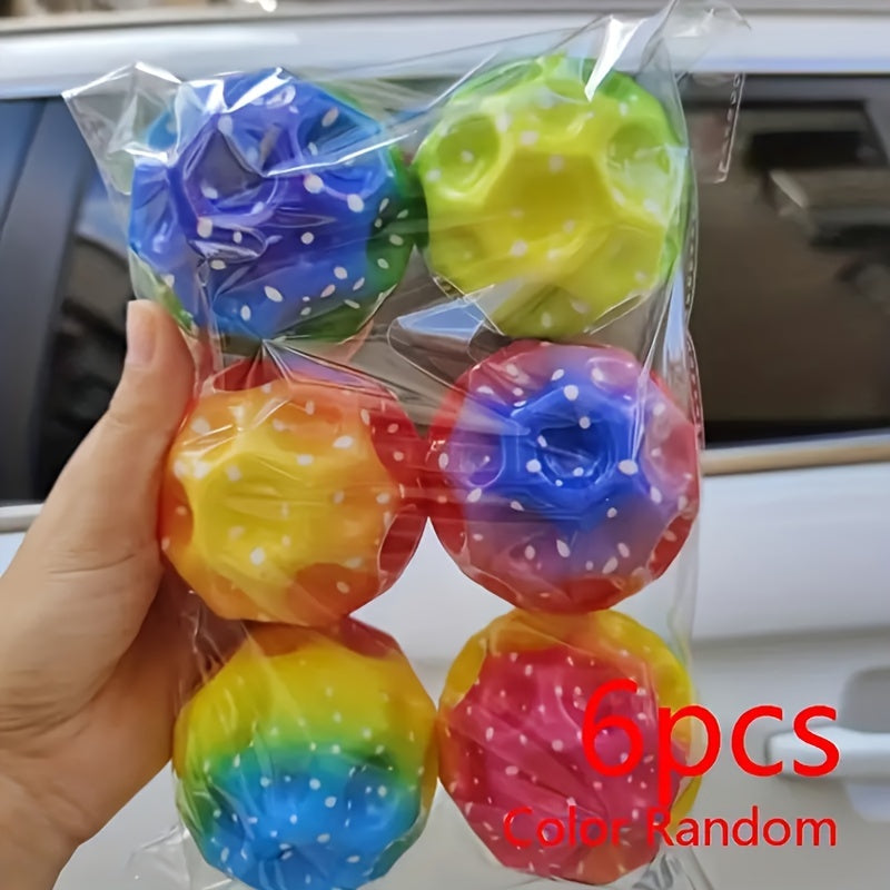 6pcs Durable High Bouncing Sports Training Balls