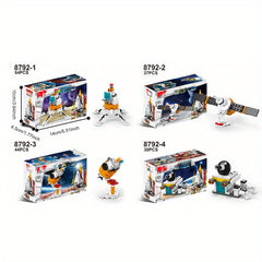 319pcs Building Blocks Toy 8 in 1 Airplane Model Series Set Kids Gift