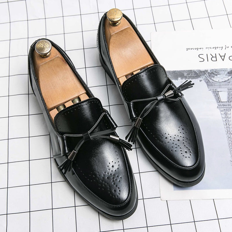 Men's Casual Loafers With Bow Knot Comfort