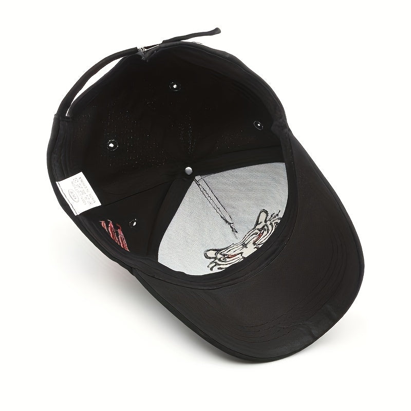 Unisex Tiger Head Pattern Baseball Cap for Outdoor Sport