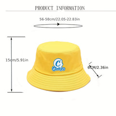 Cookies Printed Bucket Hat Hip Hop Funny Cap Unisex Fisherman Cap