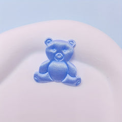 Teddy Bear Dollhouse Decor with Heart Bottle