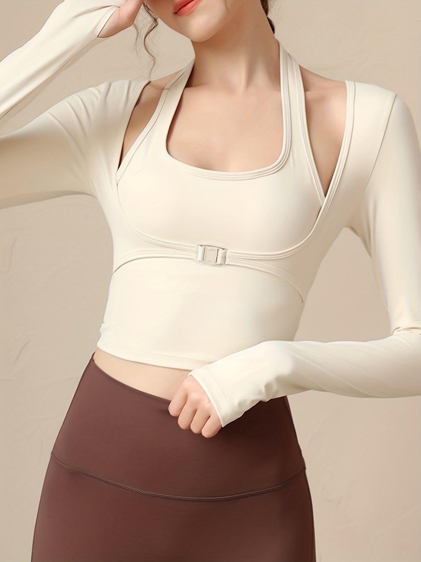 Women's Quick Drying Halter Neck Yoga Sports Top