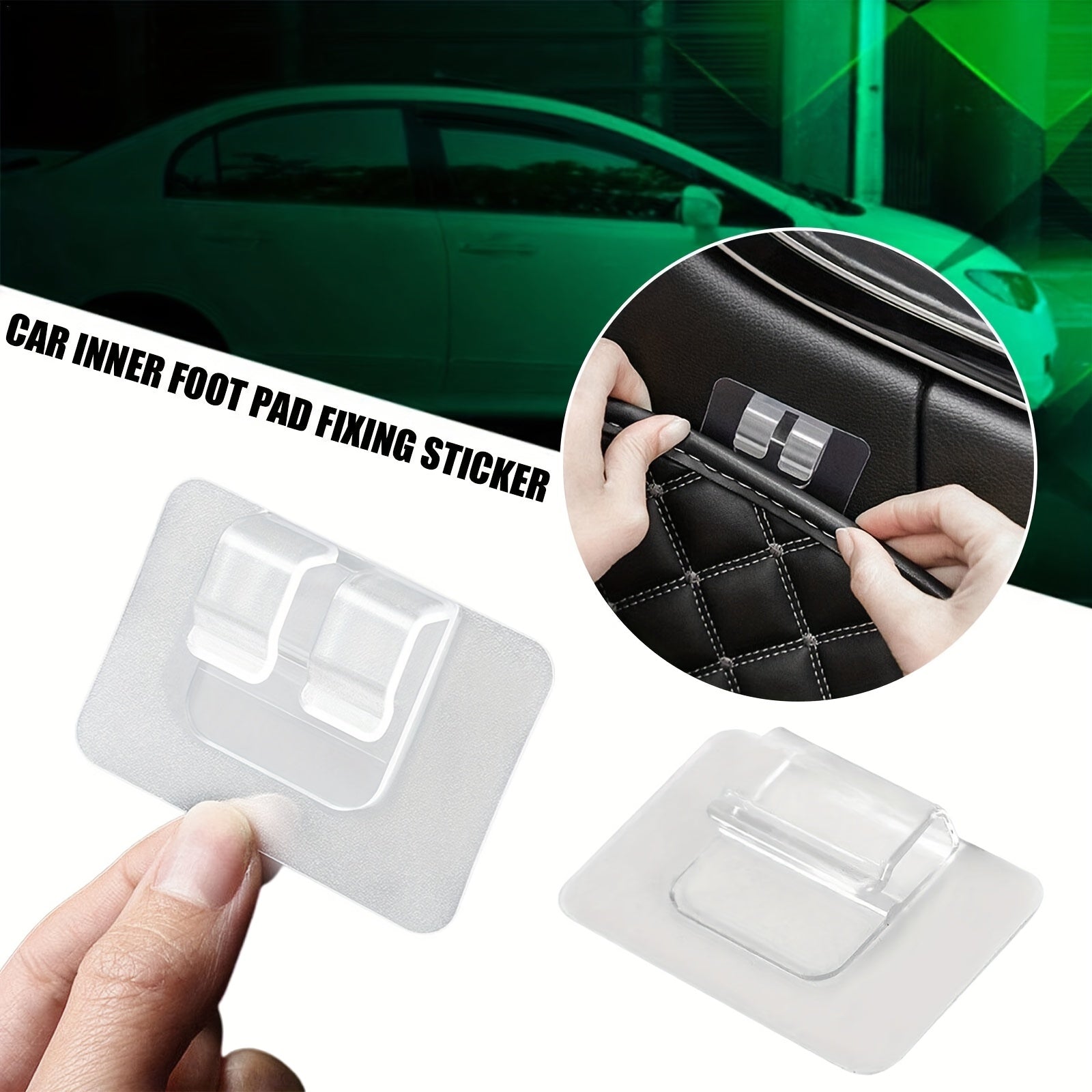 10pcs Car Floor Mats Anti Slip Clips Universal Auto Fastener Retainer Tools