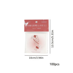 Romantic Sticky Notes - 100 Sheets