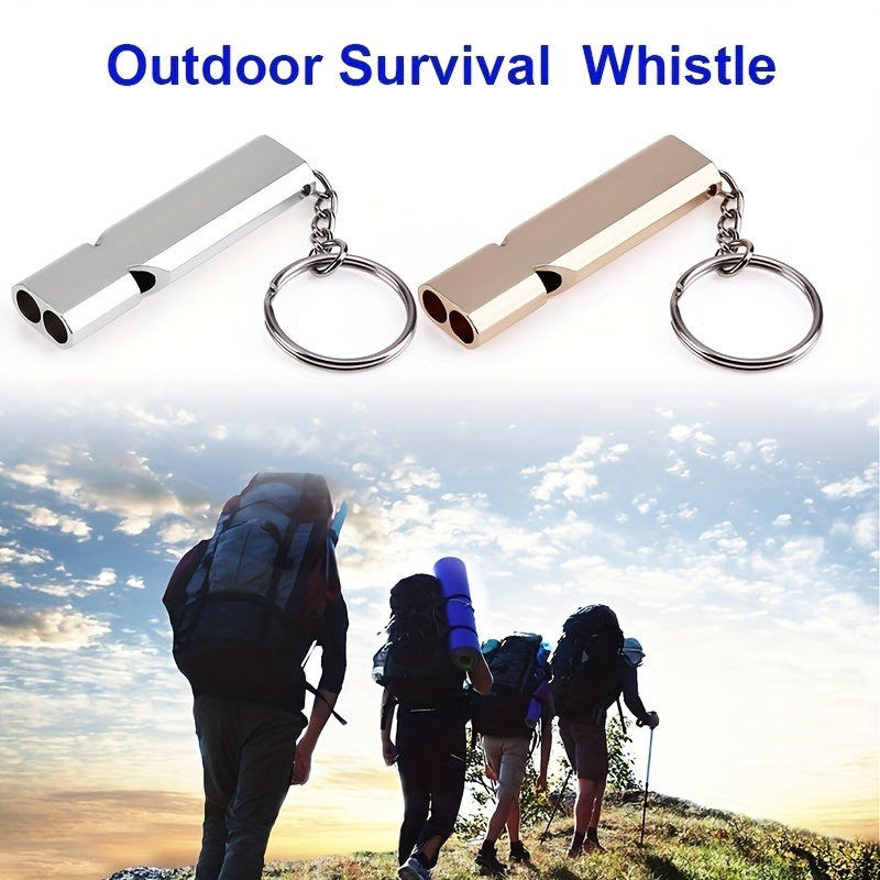 Stainless Steel Emergency Whistle Outdoor Survival