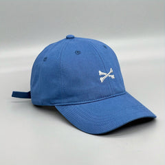 Wide Eaves Embroidered Soft Top Baseball Cap For Spring And Autumn