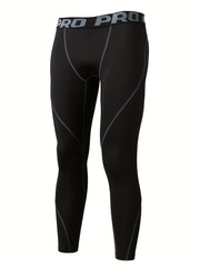 Men's Quick Dry Compression Leggings for Gym Fitness