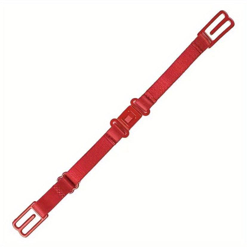 Adjustable Bra Strap Clips Elastic Shoulder Belt Buckle