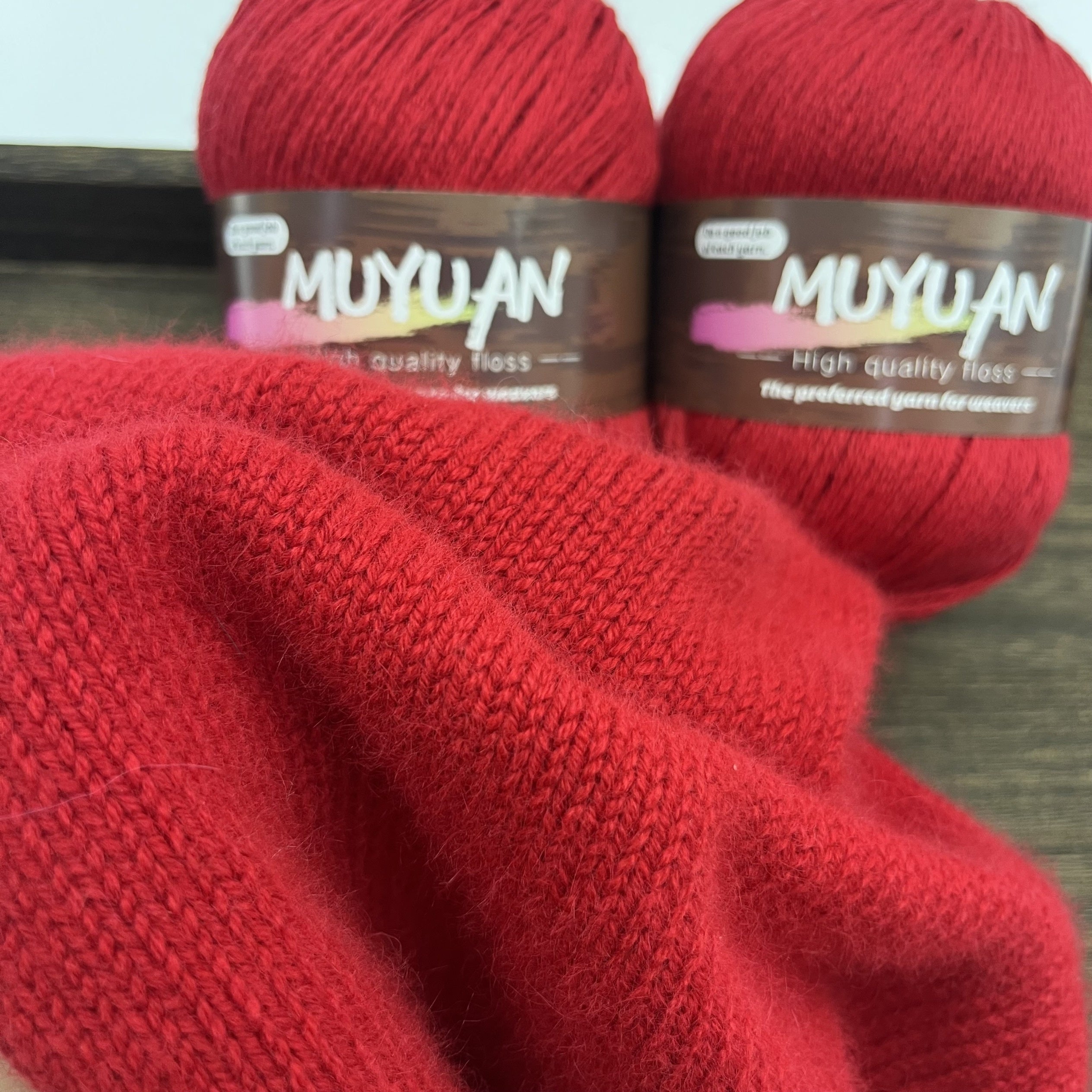 Soft Comfortable Yarn Raccoon Down Wool Viscose Nylon 10 gauge Knitting