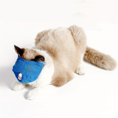 Cat Mouth Muzzle Breathable Mesh Pet Grooming Restraint Bag
