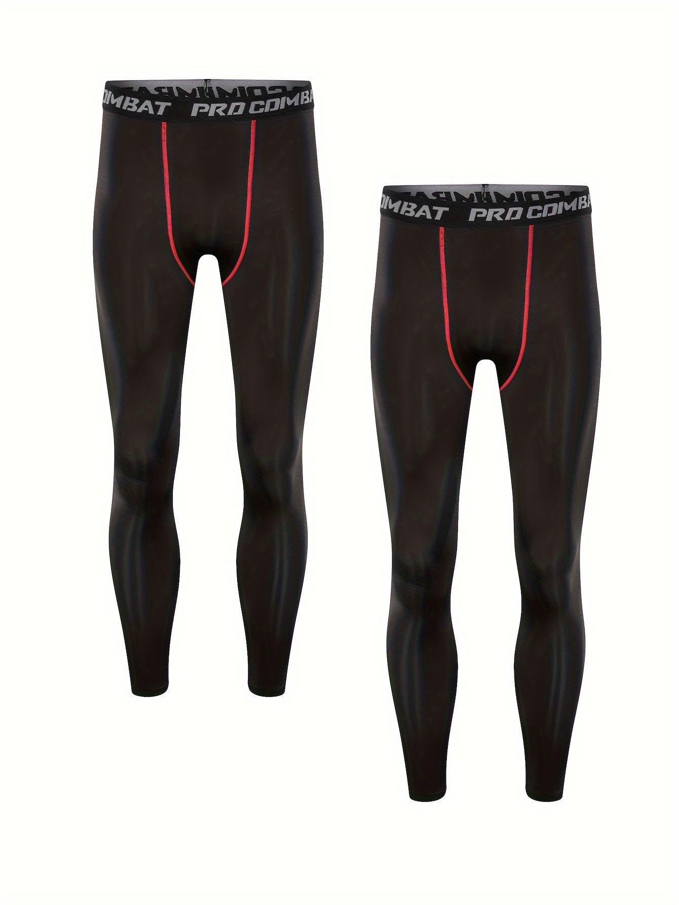 Men's Compression Pants Breathable Stretch Trousers for Fitness