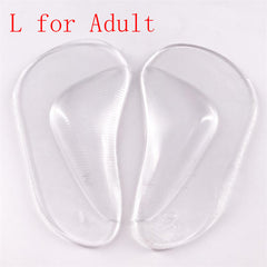 2PCS Orthotic Arch Support Insole Flat Foot Corrector Shoe Insert Silicone Pads
