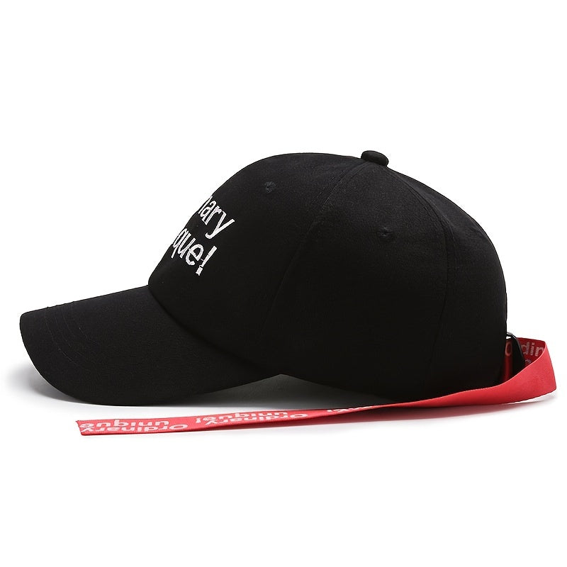 Solid Letter Embroidery Baseball Cap Unisex Sun Visor Hat Causal Sports Hat