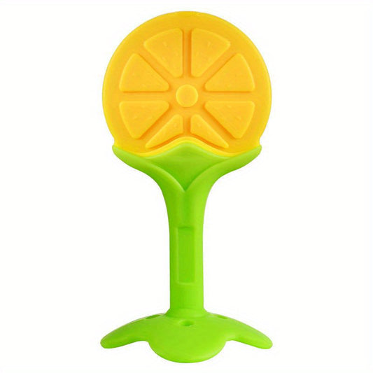 Silicone Baby Teether Fruit Shape Newborn Molar Stick