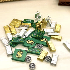 Money Pattern Building Blocks Set