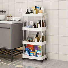 Small Cart Kitchen Shelf Bathroom Storage Rack