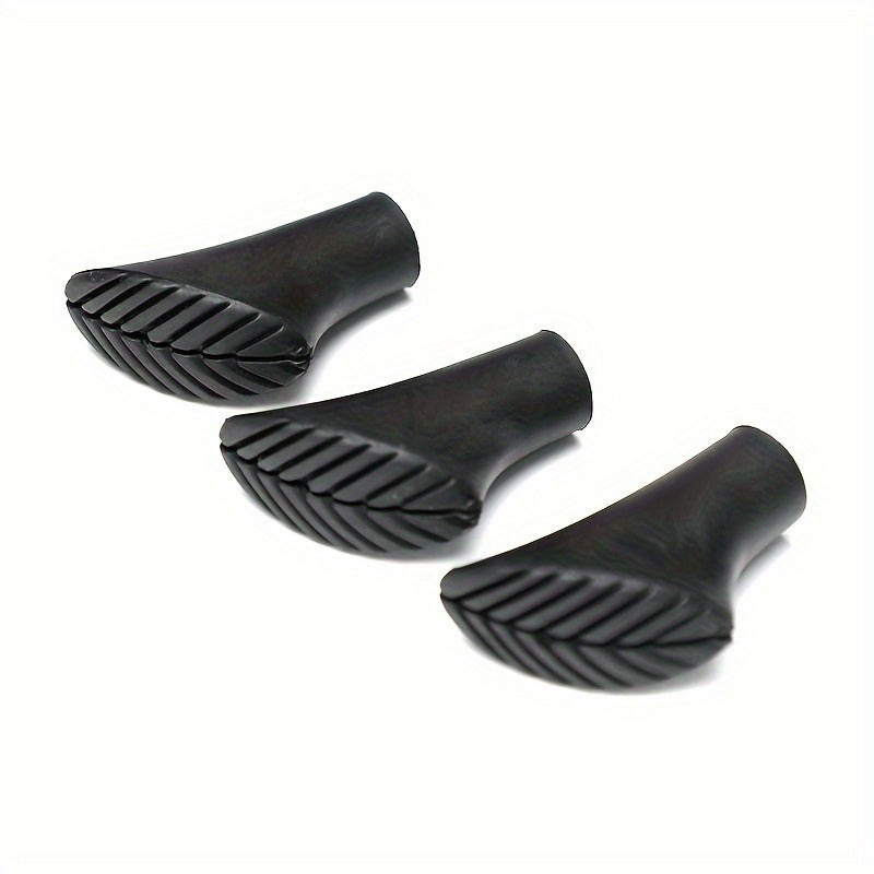 Trekking Pole Tips Replacement Protectors Rubber Hiking Pole Tips