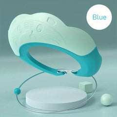 Adjustable Silicone Baby Shower Cap for Kids