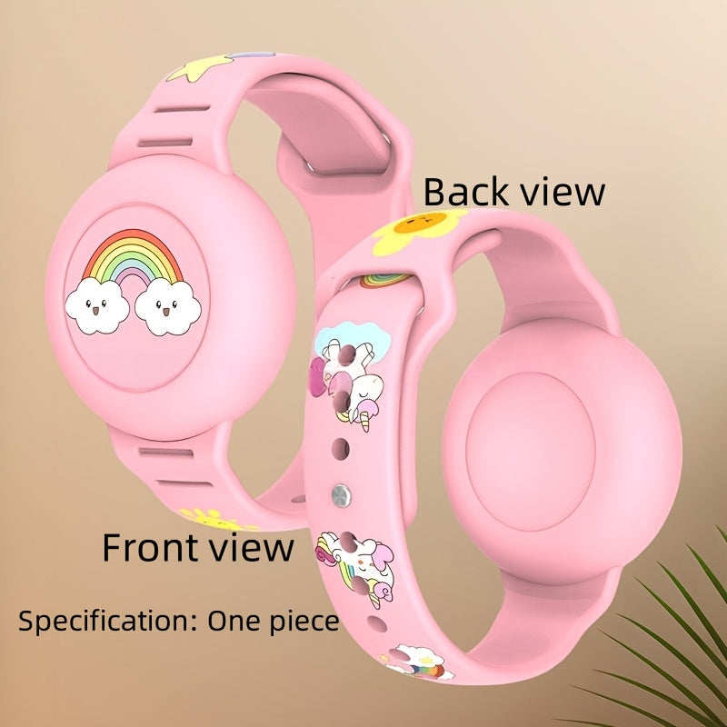 Concealed Silicone Airtag Wristbands - Anti Loss Protection Bands