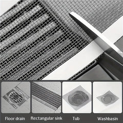 1pc Drain Hair Catcher Disposable Shower Floor Strainer Stickers