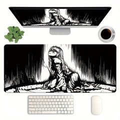 Anime Character Mouse Pad Office Gaming Desk Pad Non Slip Rubber HD Keyboard Mou