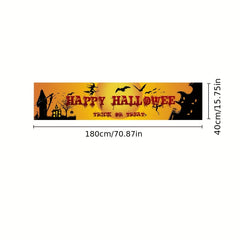 Halloween Themed Banner Party Decorations For Wall Office