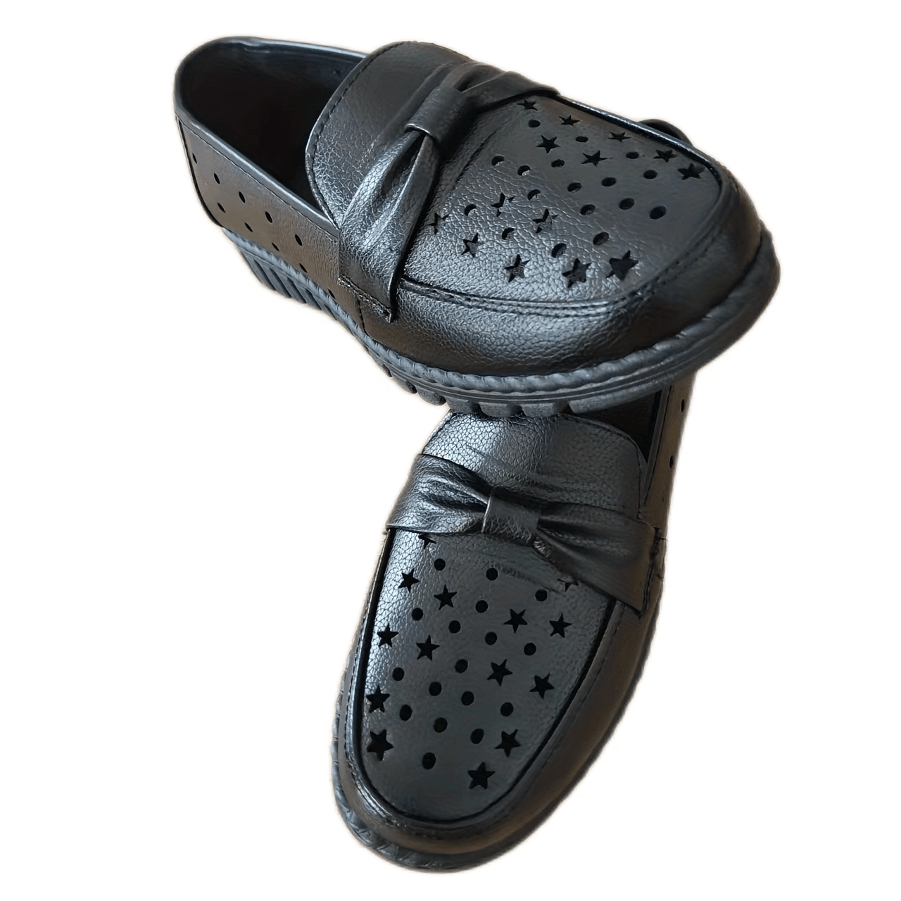 Women's Bowknot Flat Shoes Slip On Casual Walking Work Flats