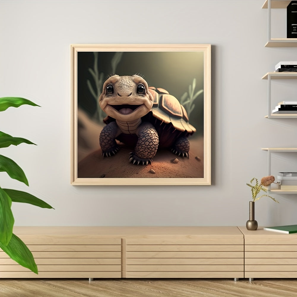 DIY 5D Diamond Painting Set Happy Turtle Embroidery Cross Stitch