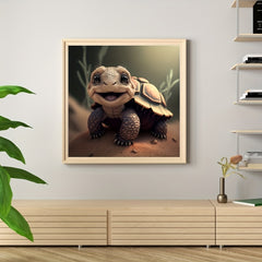 DIY 5D Diamond Painting Set Happy Turtle Embroidery Cross Stitch