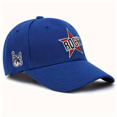 Multicolor Embroidery Outdoor Baseball Cap Sun Hat