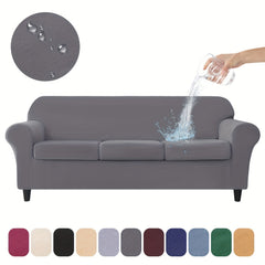 Waterproof Non-slip Sofa Slipcover Set for Living Room Decor