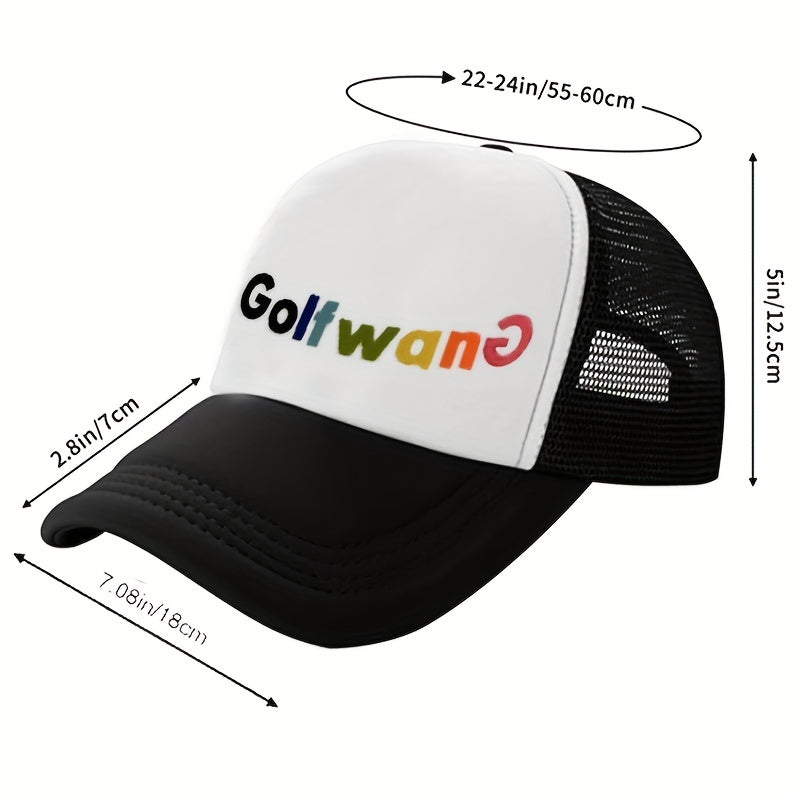 Men's Mesh Baseball Cap Golf Hat - Fun Style