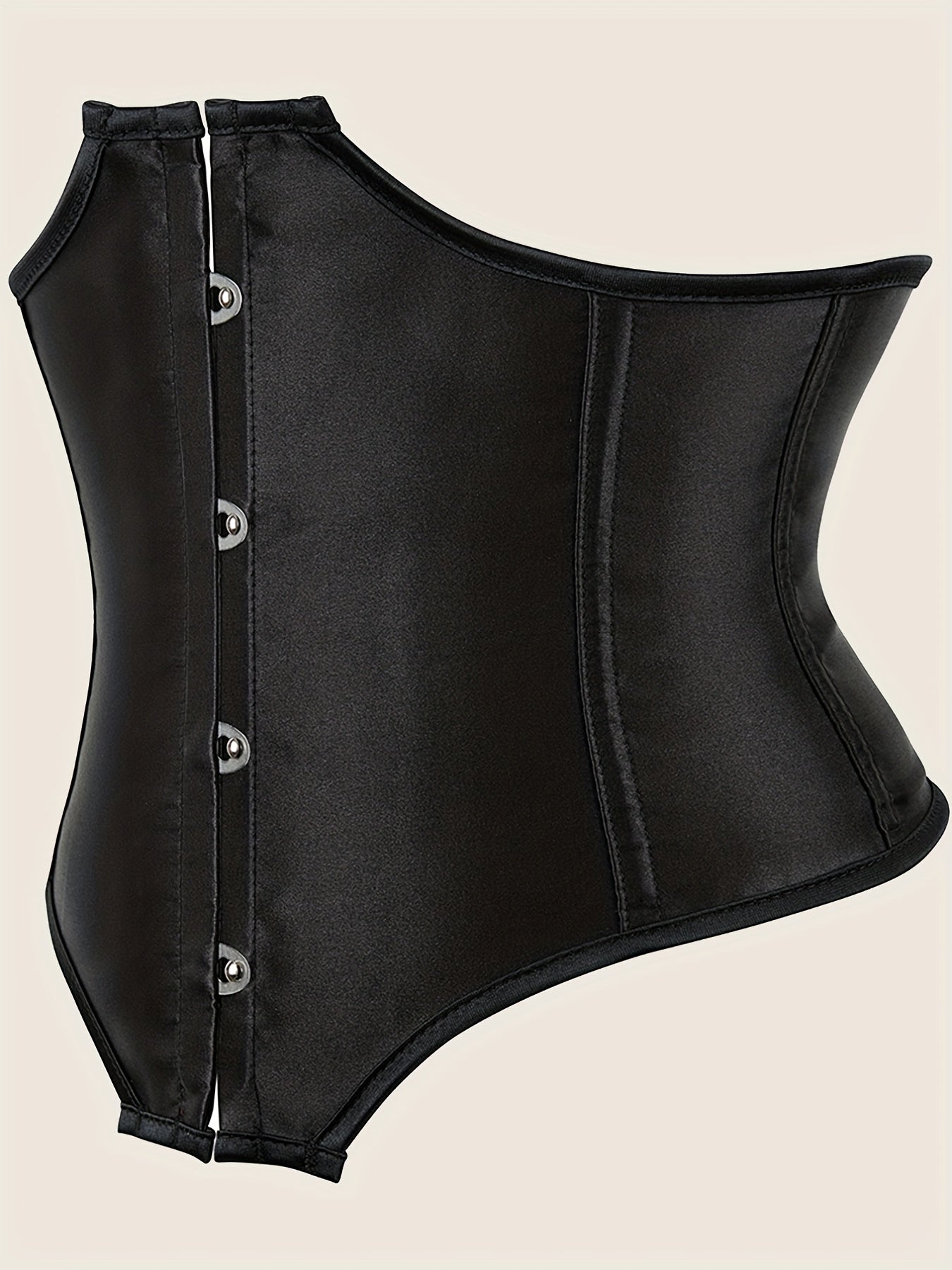 Strapless Corset Bustier Lace Up Body Shaper Women's Lingerie