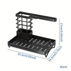 Kitchen Sink Sponge Holder Drain Rack Multifunctional Sink Caddy
