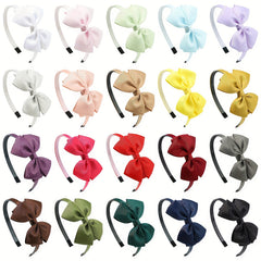 Cute Baby Girls Hair Hoop with Colorful Bowknots