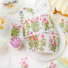 Retro Flower Tape Endless Summer Love Song Journal
