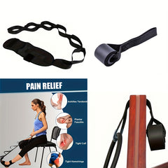 Yoga Stretching Strap + Door Anchor Resistance Rope
