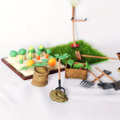 Fairy Garden Planting Kit with Watering Can and Mini Furniture