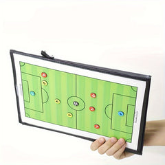 Coach Clipboard Magnetic Teaching Board Portable Basketball Strategy