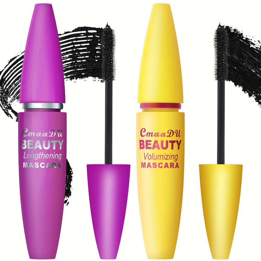 Waterproof 4D Mascara Thick Long Lasting Voluminous Durable Lashes