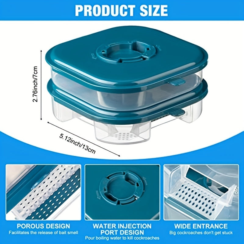 Reusable Odorless Automatic Bug Catcher - Eliminates Roaches Instantly