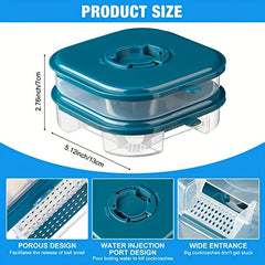 Reusable Odorless Automatic Bug Catcher - Eliminates Roaches Instantly