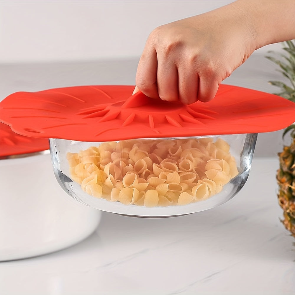 Silicone Suction Lids Heat Resistant Microwave Cover Airtight Food And Bowl Cove
