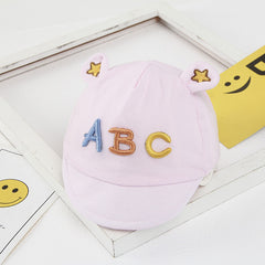 Kids Letter Print Cartoon Baseball Cap Sweet Duck Tail Hat
